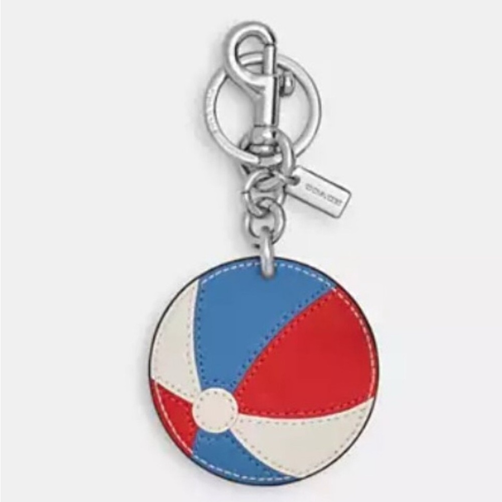 NWT Coach Beach Ball Bag Charm / Keychain